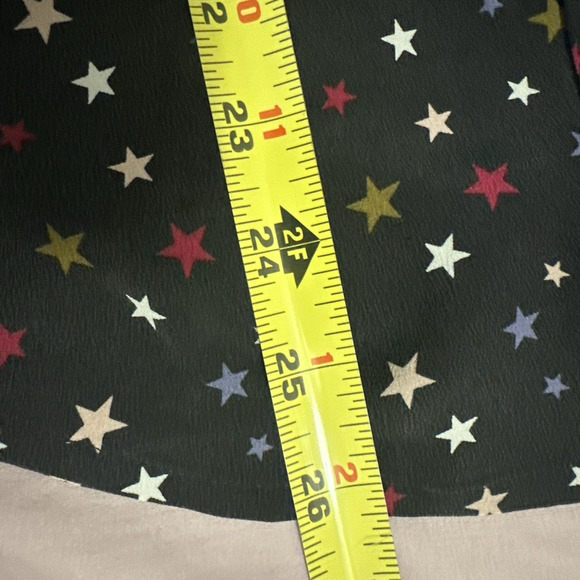 Rails Kate Silk Rainbow Stars Shirt Women's Size Small Button Down Designer Soft - Picture 15 of 16